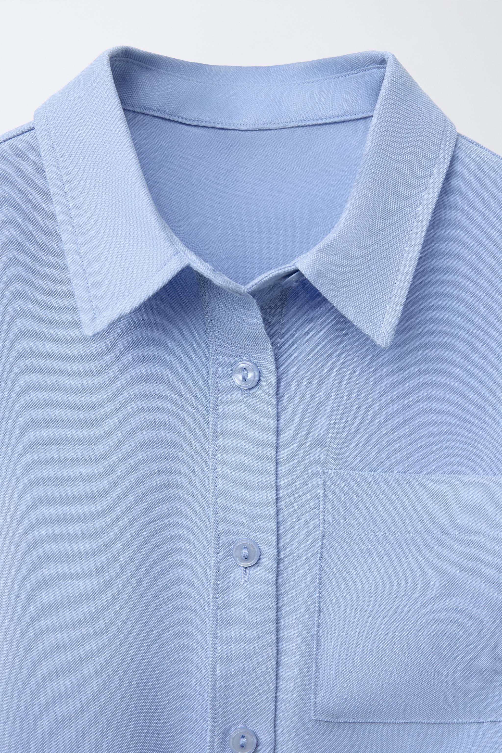 FLOWY SHIRT WITH BOWS